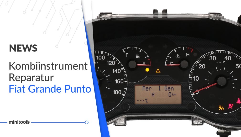 Fiat Grande Punto Tacho Reparatur