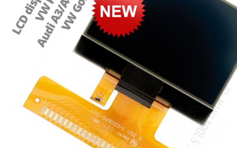 Tacho Reparatur VW (Passat und Golf 4), Audi (A3 und A6), Seat und Skoda: neues Tacho Display verfügbar