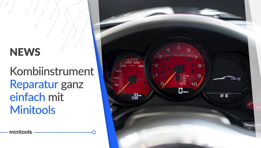 Kombiinstrument reparieren, so geht es ganz einfach