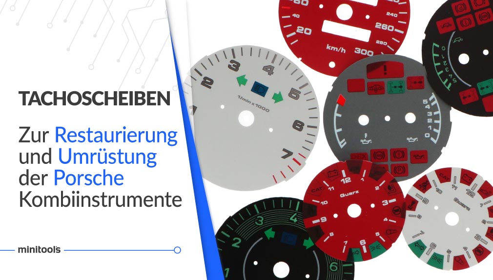 Tachoscheiben für Porsche 911: entdecken Sie unser breites Sortiment bei Minitools